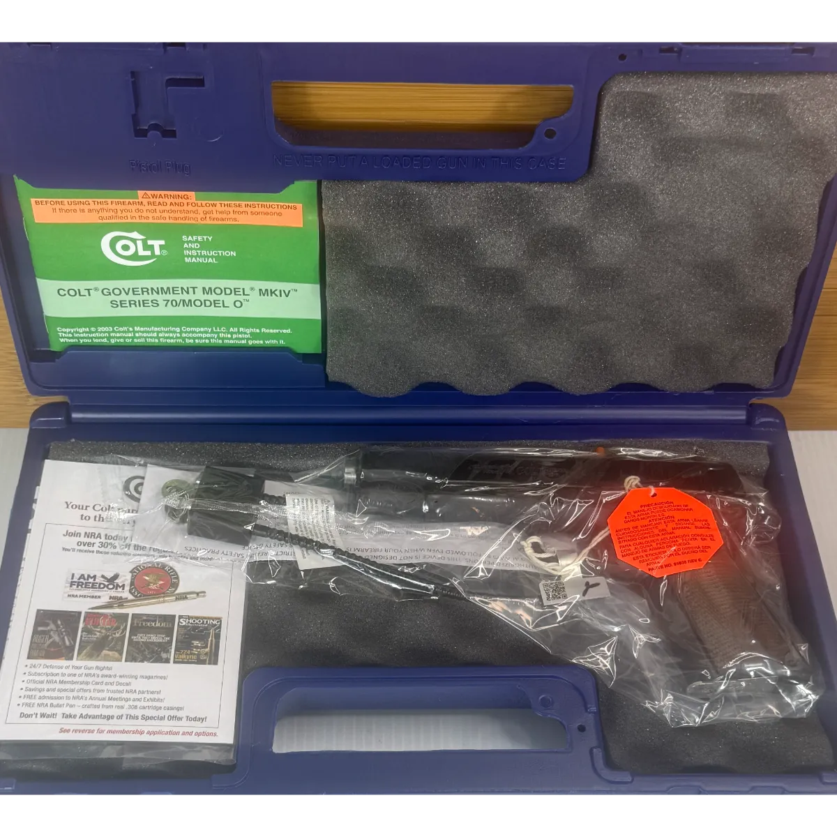 Colt 1911 Classic Government .38 Super 5" Blued