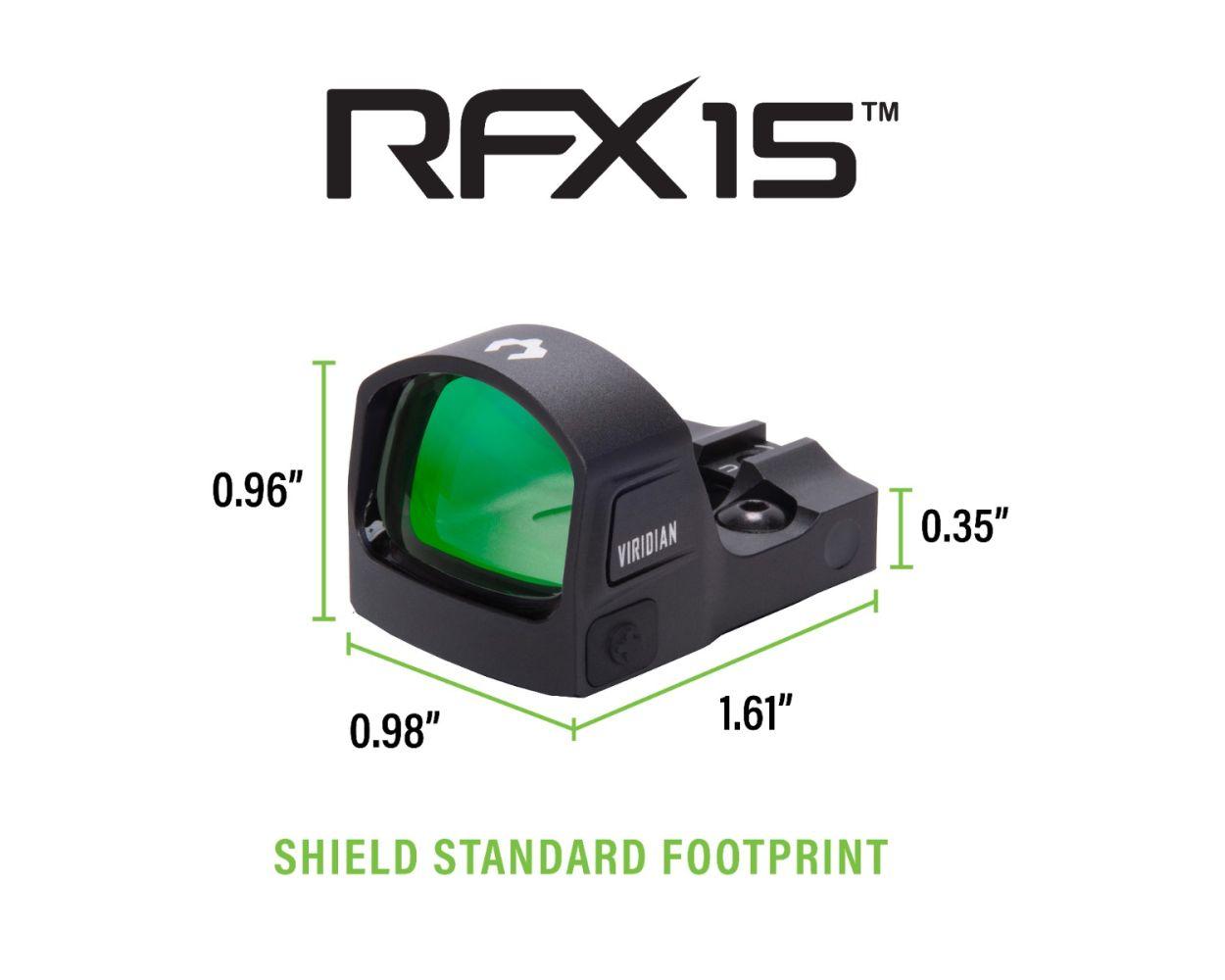 Viridian RFX15 Green Dot Sight - image 8 of 10
