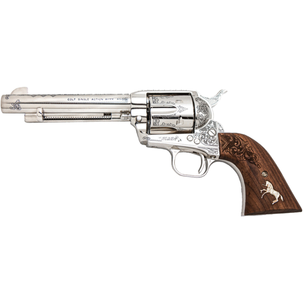Colt Single Action Army Nimschke Engraved 45lc Revolver