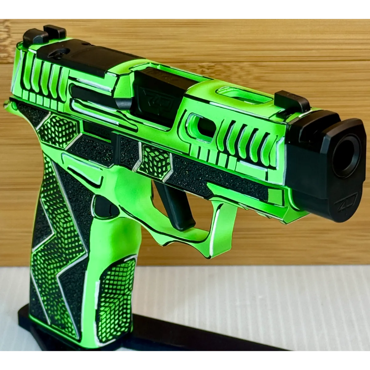SIG Sauer P365X Anime Green Compensated 9mm Custom Pistol