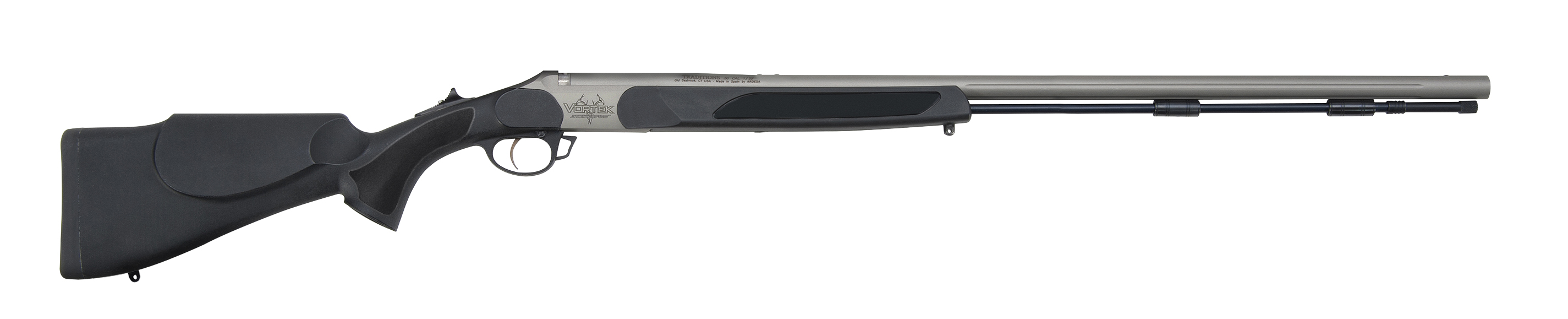 Traditions Vortek Strikefire 50 Caliber 28" Stainless Cerakote Black Synthetic