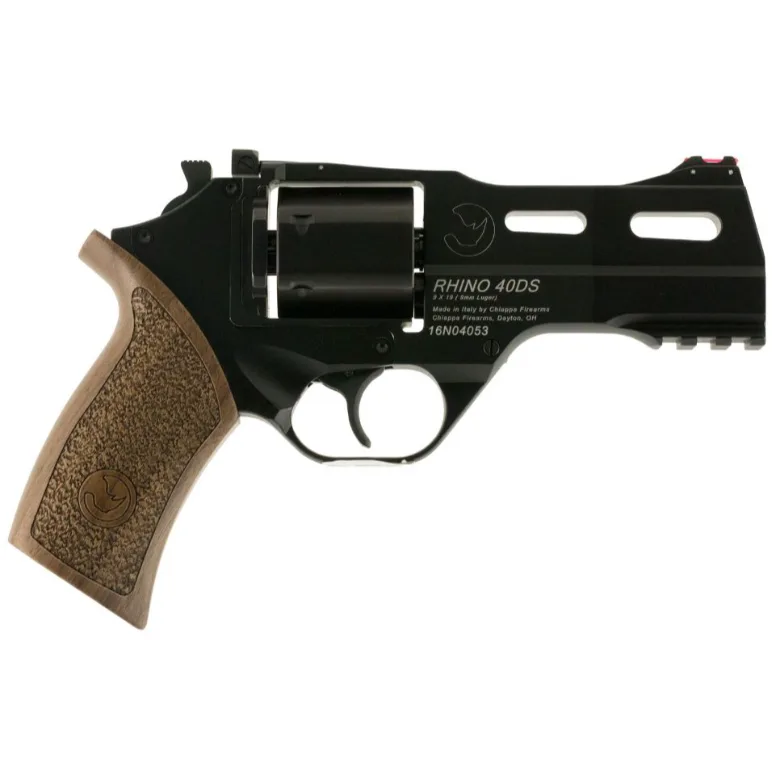 CHIAPPA FIREARMS RHINO 40DS 9MM 4" BLACK REVOLVER