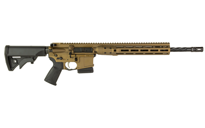 LWRC DI 556NATO 16" CA COMP MLOK BRZ