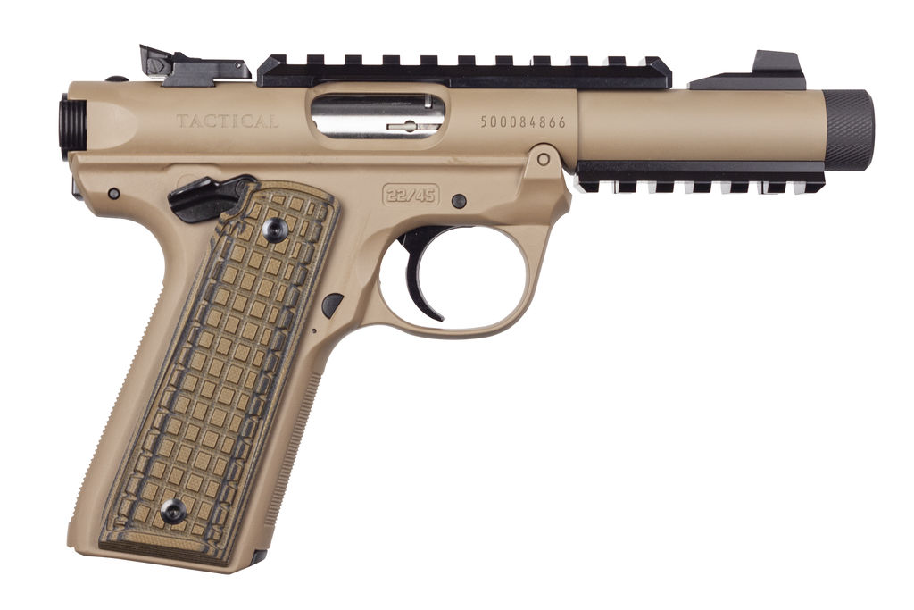 Ruger Mark IV 2245 Tactical DDE 22lr 4.4" Pistol