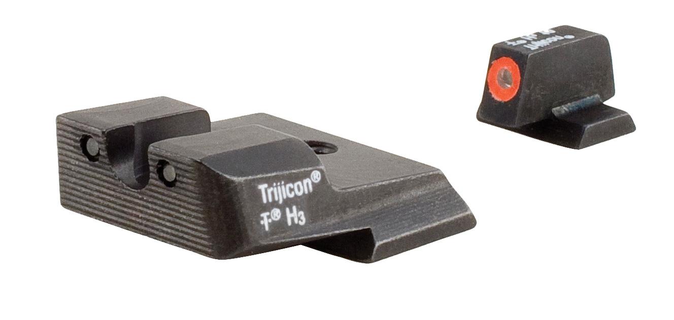 Trijicon HD Green Tritium Night Sights Orange Front for Smith & Wesson M&P - image 6 of 6
