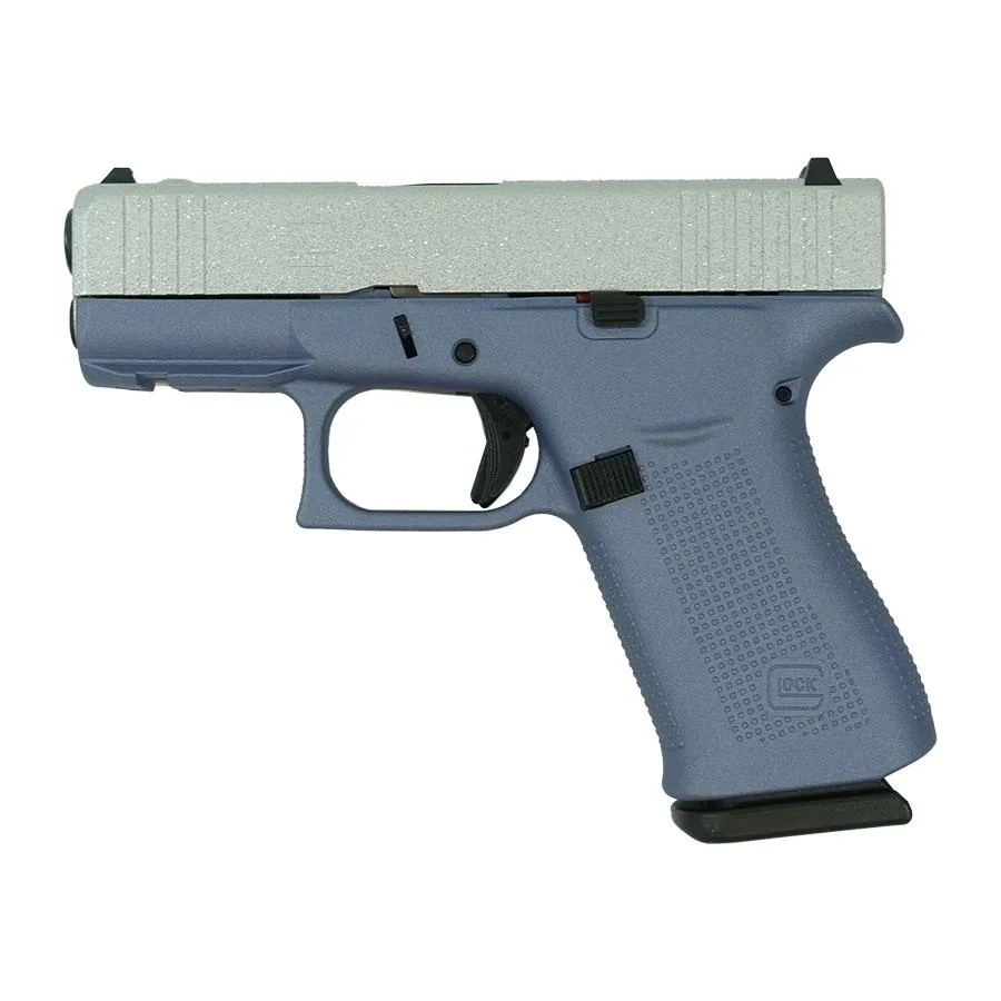 Glock 43X Orchid Purple Glitter 9mm 10rd – USA Made