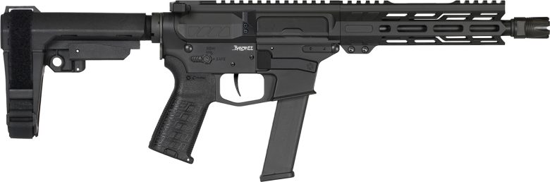 CMMG Banshee MKGS 40 S&W 22+1 8" Black Armor Cerakote