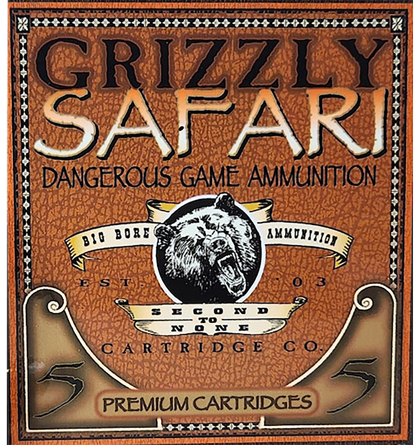 Grizzly Ammo 375H&H Mag 270gr Triple Shock X 5Rd