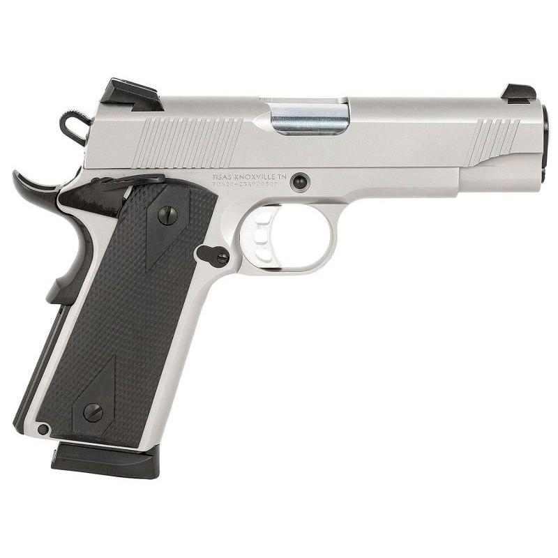 Tisas Arms 1911 Carry Stainless Steel 45 ACP 4.25" Barrel Semi-Auto Pistol - image 5 of 6