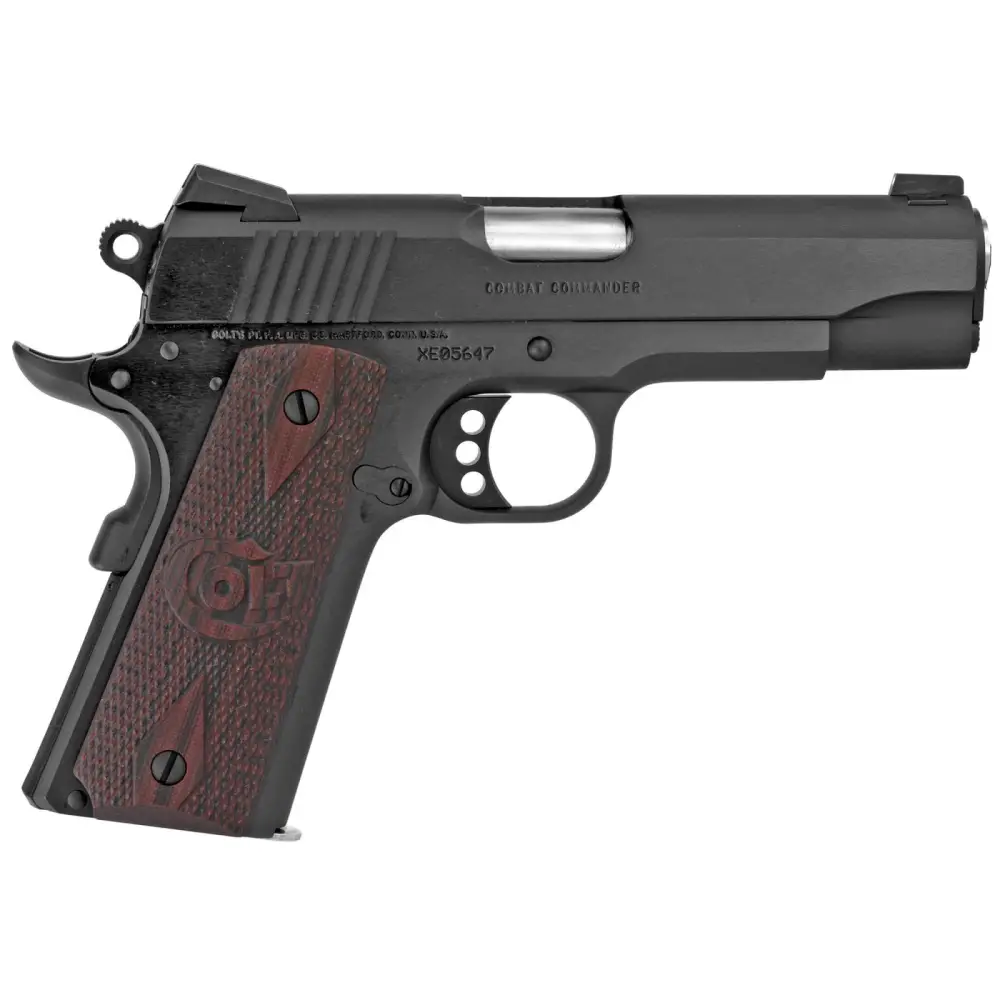 Colt Combat Commander 45 ACP 4.25" 8+1 Blued 1911 Pistol