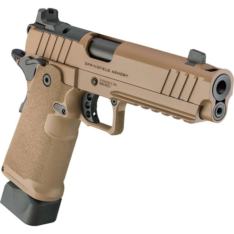 SPRINGFIELD AMRORY 1911 DS PRODIGY COMP FDE 9MM 5" 20-RD SEMI-AUTO PISTOL