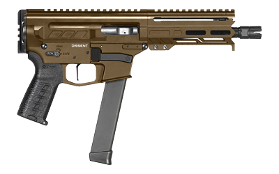 CMMG Dissent MKGS 9mm 6.5" 33rd Midnight Bronze