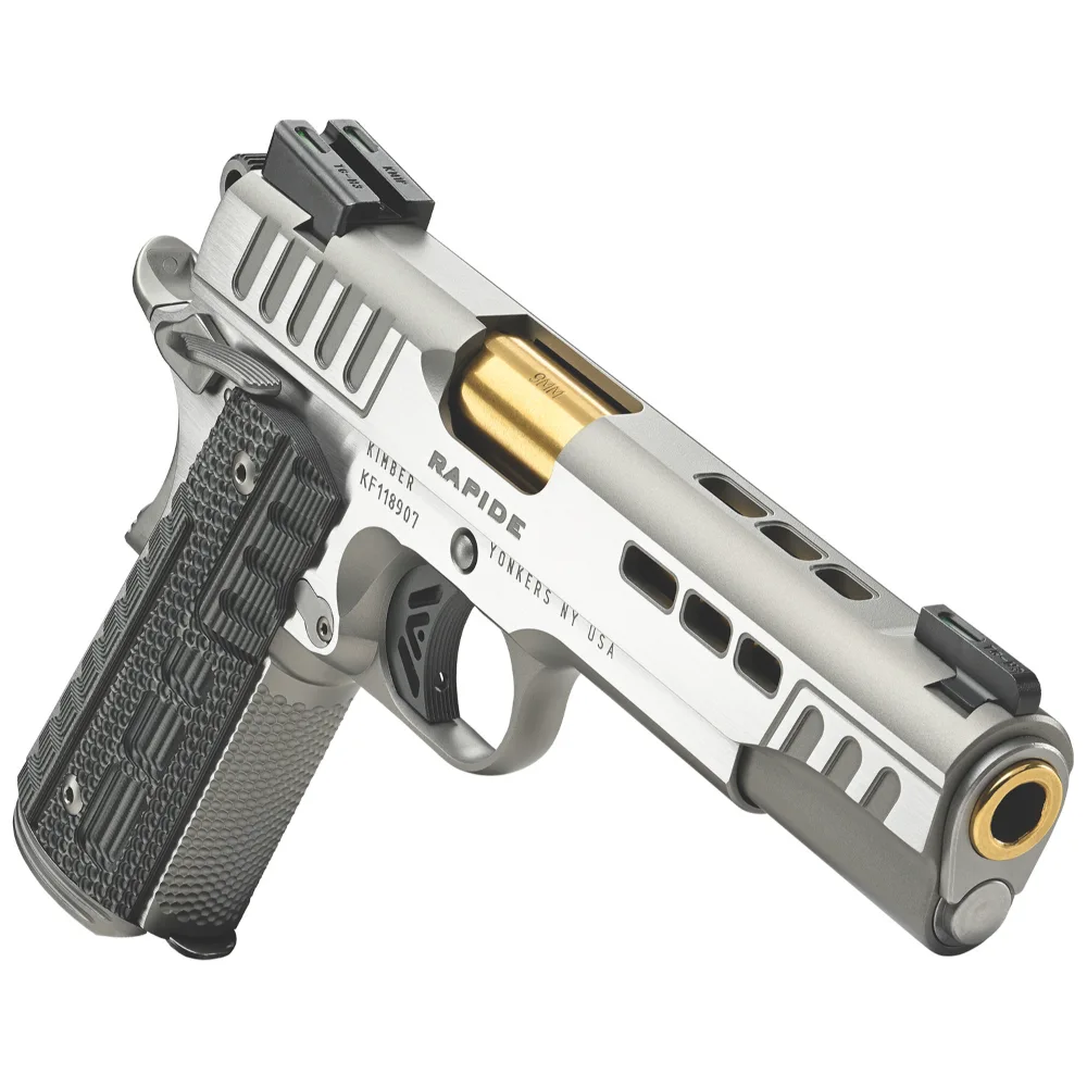 Kimber Rapide Dawn 9mm 5" 9+1 Gold Barrel G10 Grips