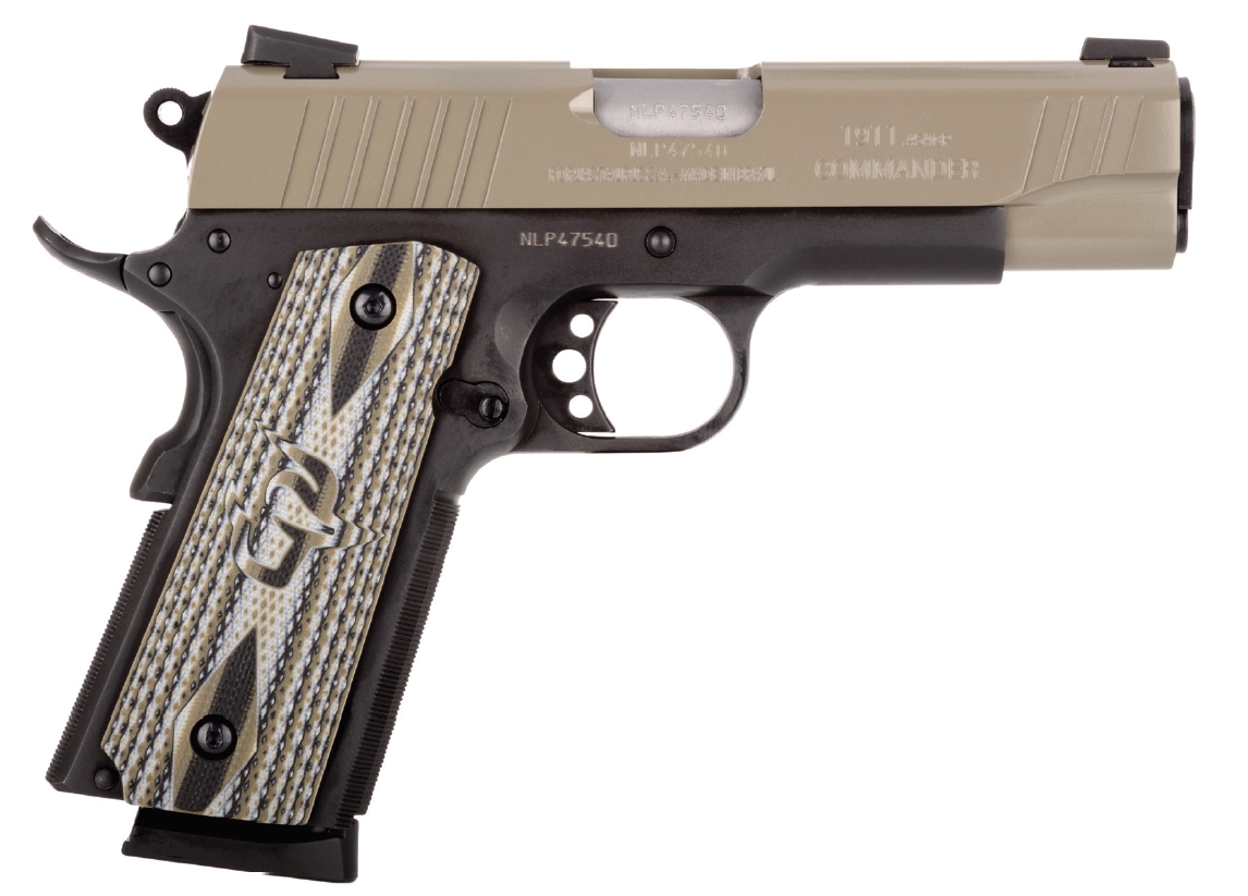 TAURUS 1911 COMMANDER 45 ACP Pistol 8 Round VZ Grips