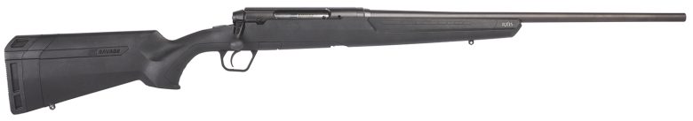Savage Arms 58121 Axis Full Size 400 Legend 4+1 20" Matte Black Heavy Sporter Barrel, Matte Black Carbon Steel Receiver Drilled & Tapped, Matte Black Fixed Synthetic Stock, Right Hand