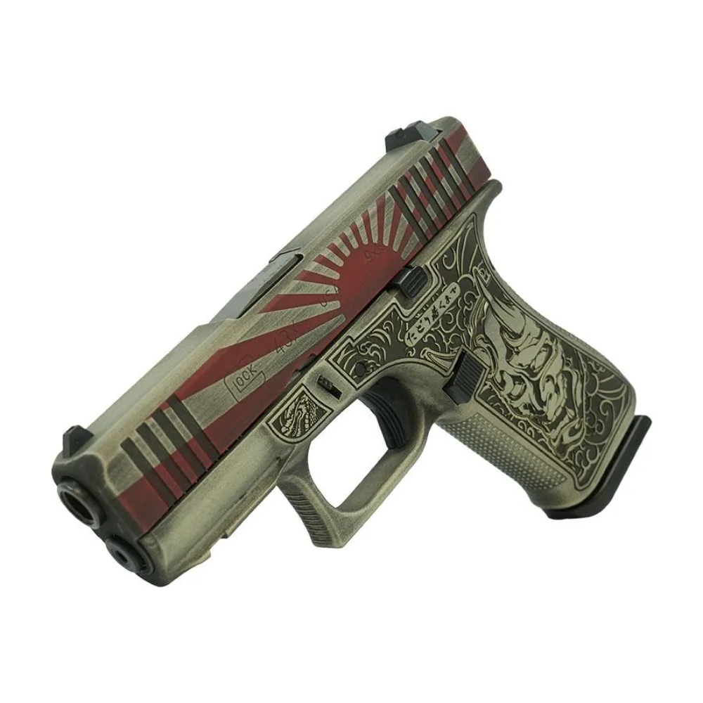 Glock 43X 9mm Rising Sun Bushido 3.4" 10rd (2) USA Made Pistol