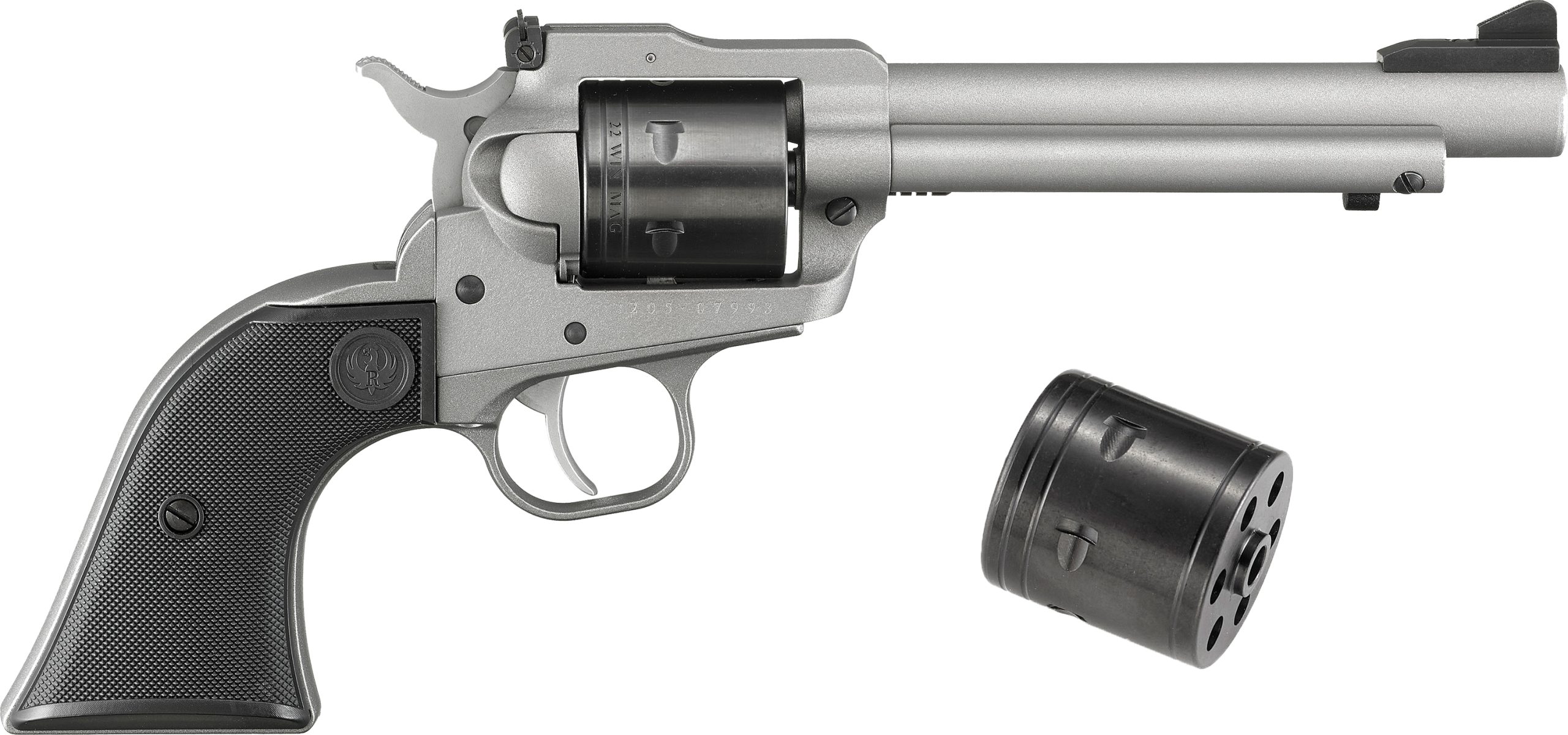 Ruger Super Wrangler .22 LR/.22 WMR 5.5in Silver Cerakote