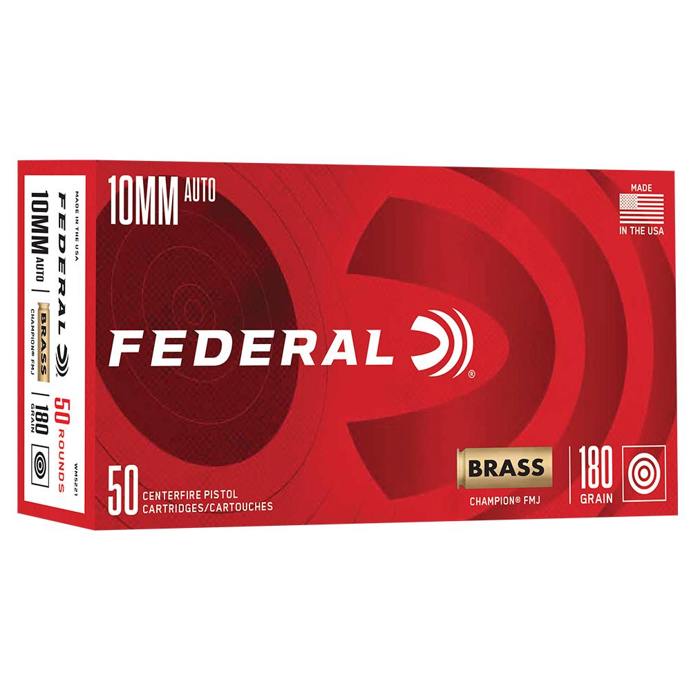 Federal Champion 10mm 180gr FMJ 50 Rd
