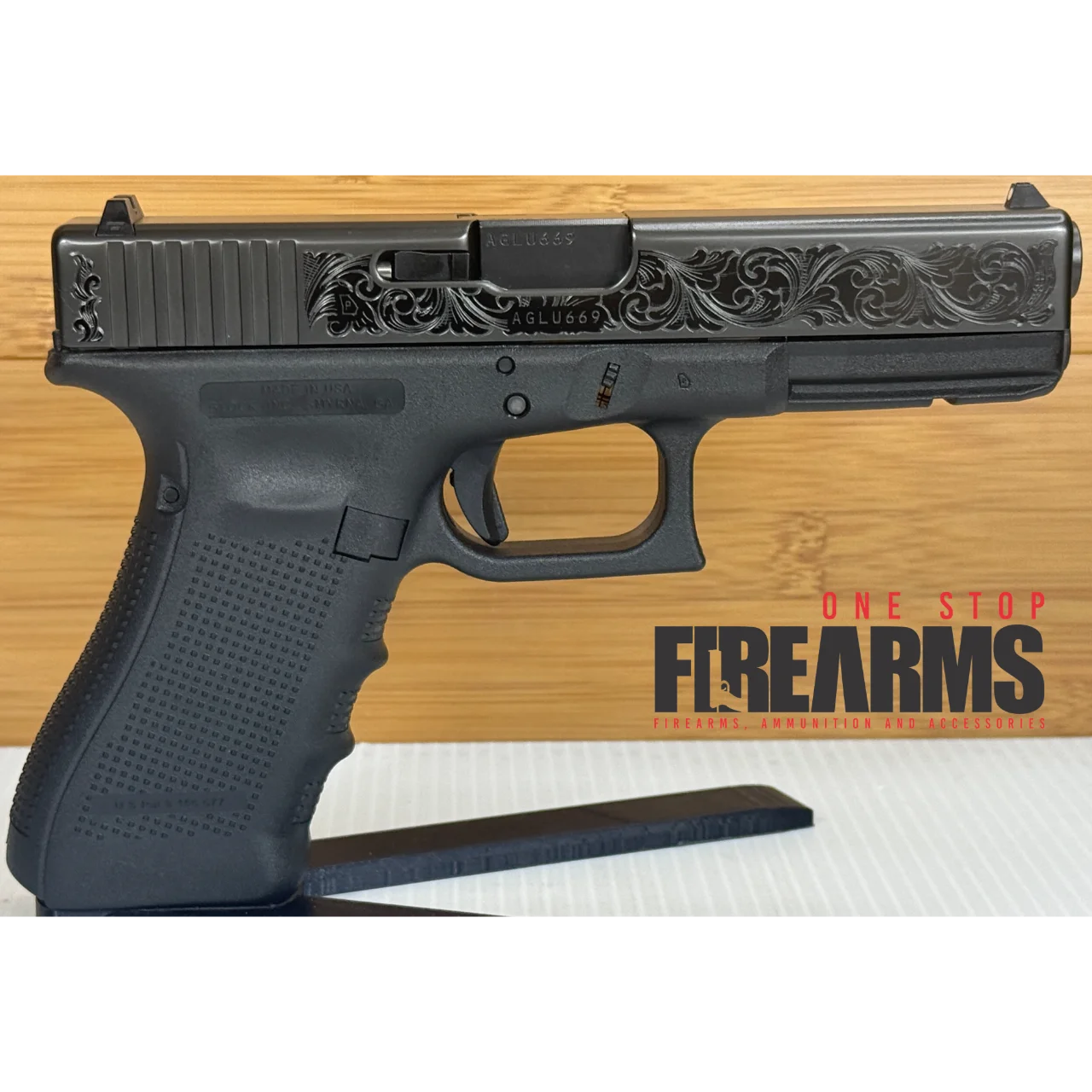 GLOCK 17 GEN4 Engraved TALO 9MM 4.49'' 17-RD PISTOL