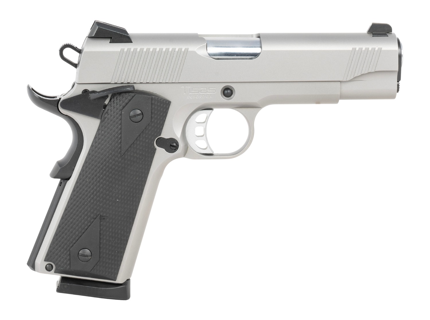 Tisas Arms 1911 Carry Stainless Steel 45 ACP 4.25" Barrel Semi-Auto Pistol - image 3 of 6