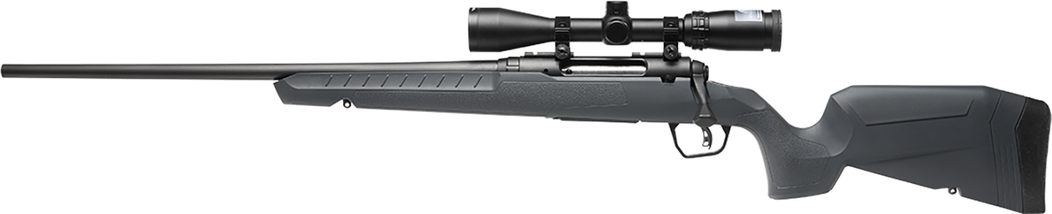 Savage Arms 32210 Axis 2 XP Combo 350 Legend 4+1 18" Black Sporter Barrel, Black Drilled & Tapped Steel Receiver, Fixed Gray Synthetic Stock, Left Hand, Boresighted 3-9x40