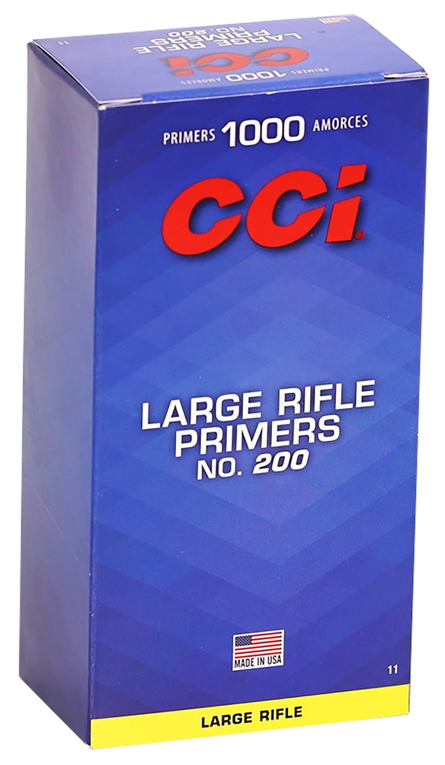 CCI No. 200 Standard Large Rifle Primer - 1000 Count