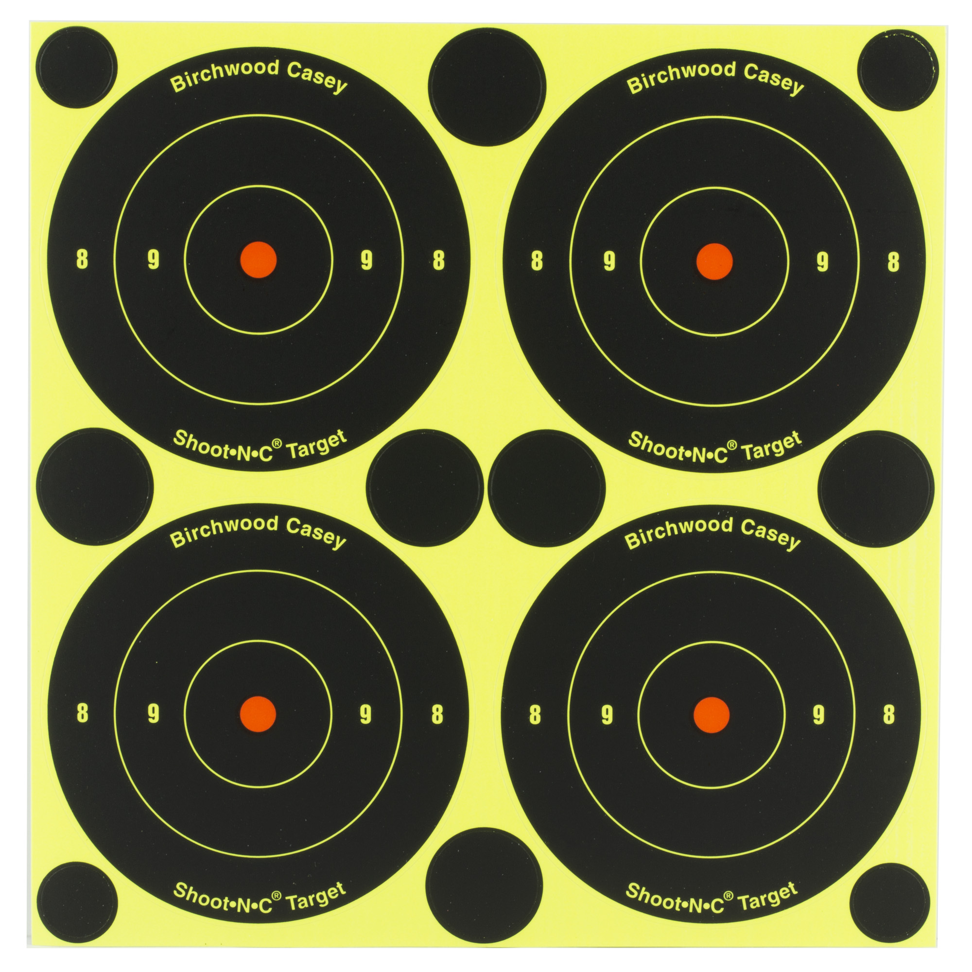 Birchwood Casey Shoot-N-C 3" Bullseye Target - 240 Pack