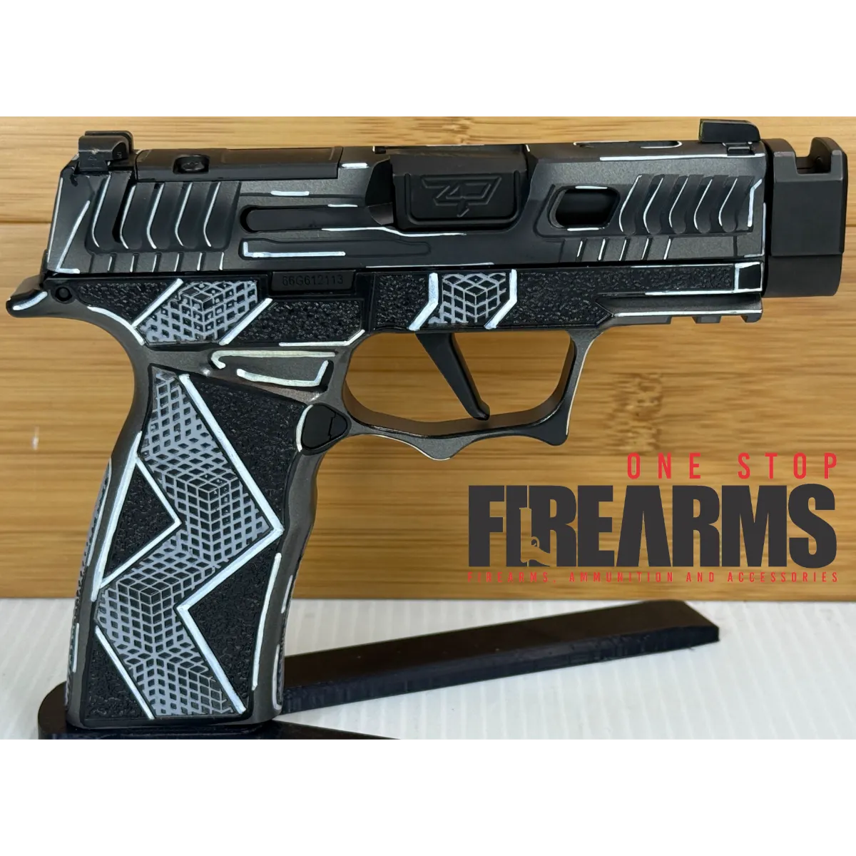 Sig Sauer P365X Komodo Black Anime 9mm Custom Pistol