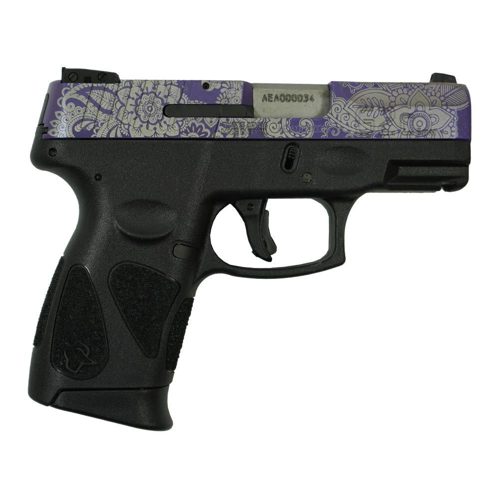 Taurus G2C "Purple Paisley" 9mm Pistol 3.2" Barrel 12rd Magazines (2)