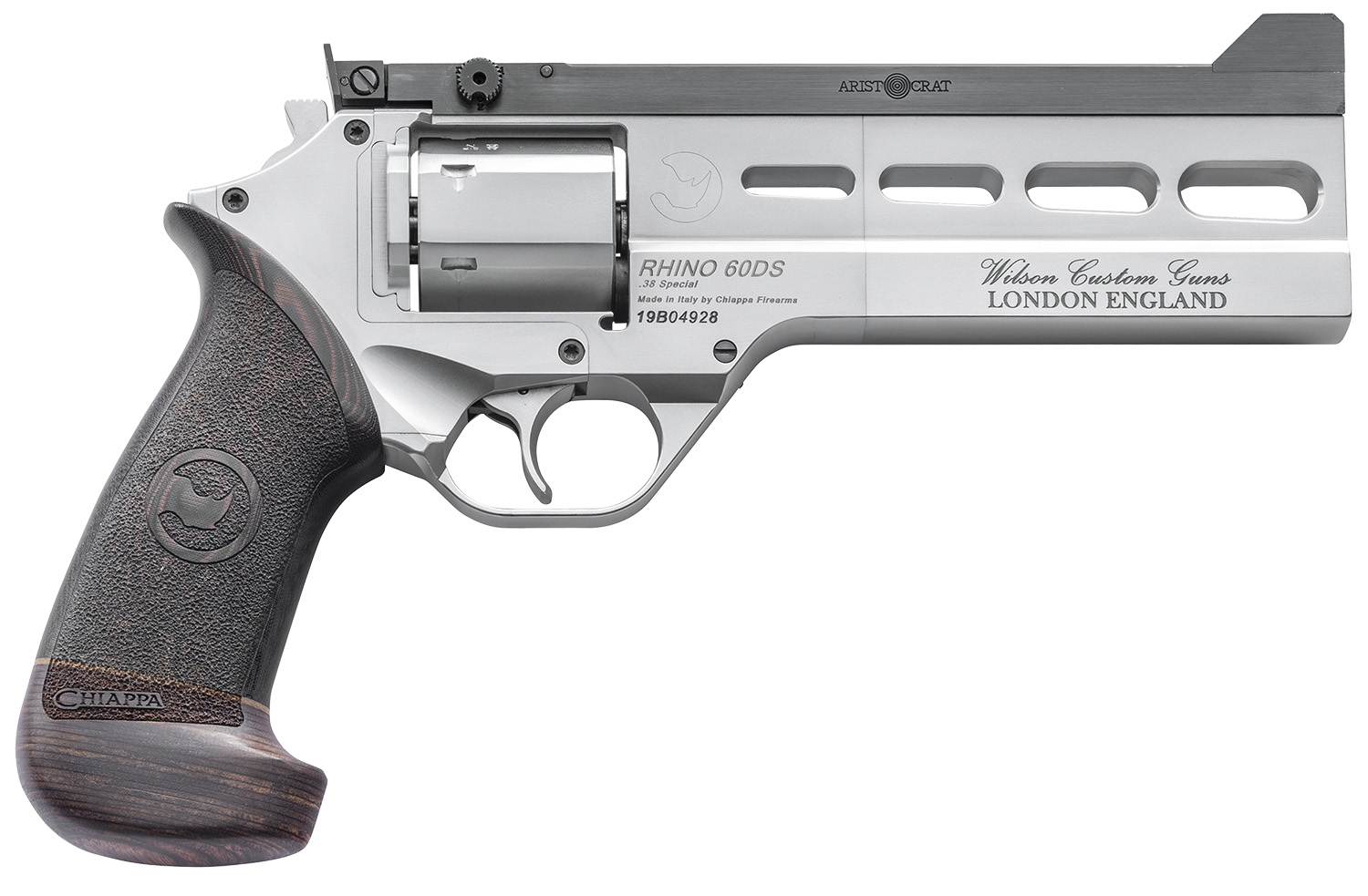 Chiappa Rhino Match Master .38 Special 6" Gray PVD 6rd Revolver