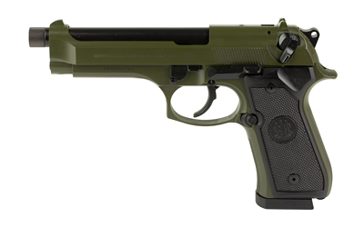 Beretta 92FS OD Green 9mm 5.1" Threaded Barrel 18rd