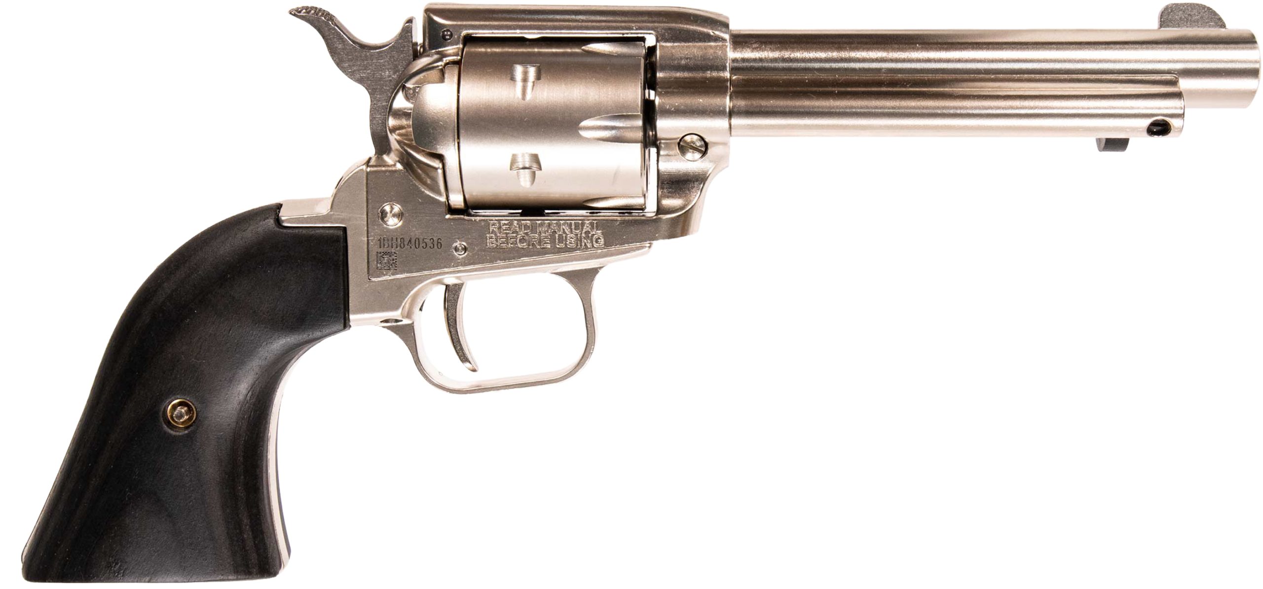 Heritage Rough Rider .22 LR 4.75" Black Wood Grip Revolver