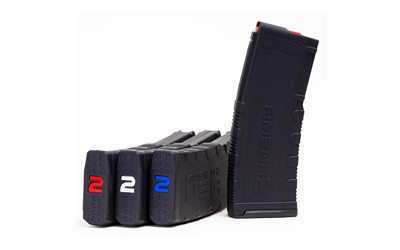 Amend2 AR-15 5.56 30rd M2 Magazine 3-Pack Red White Blue