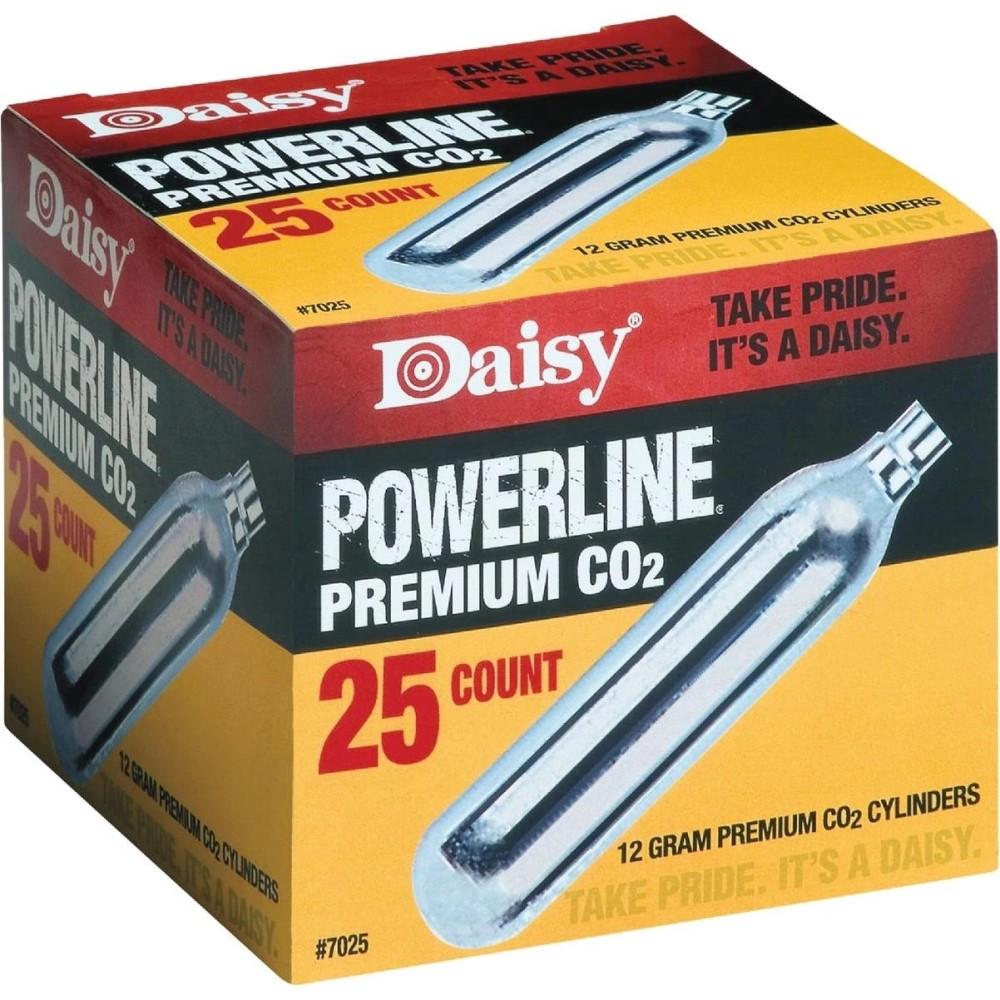 Daisy Powerline 7025 CO2 Cylinders, 12 Gram, 25 Per Box - image 5 of 5