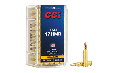 CCI .17 HMR 20gr FMJ Ammo 50rd
