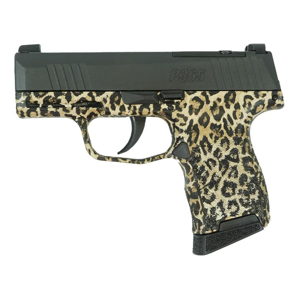 Sig P365 9mm Leopard Print Optic Ready Pistol 3.1" 10rd (2)
