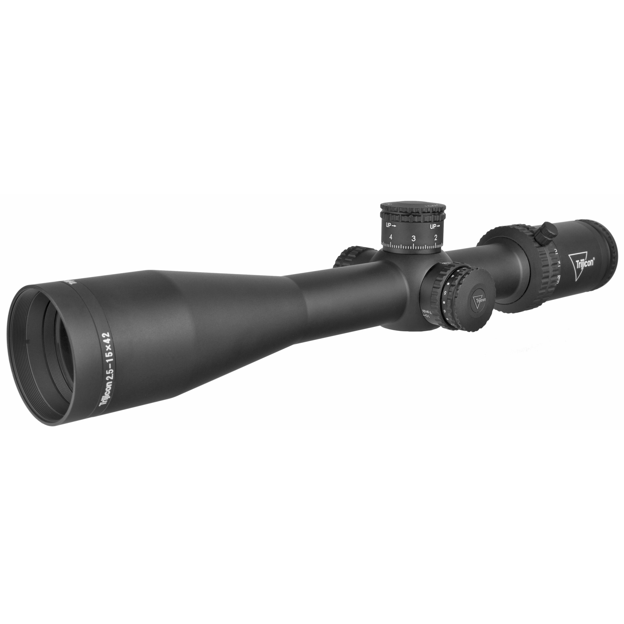 Trijicon Credo 2.5-15x42mm SFP Riflescope with Red MRAD Center Dot