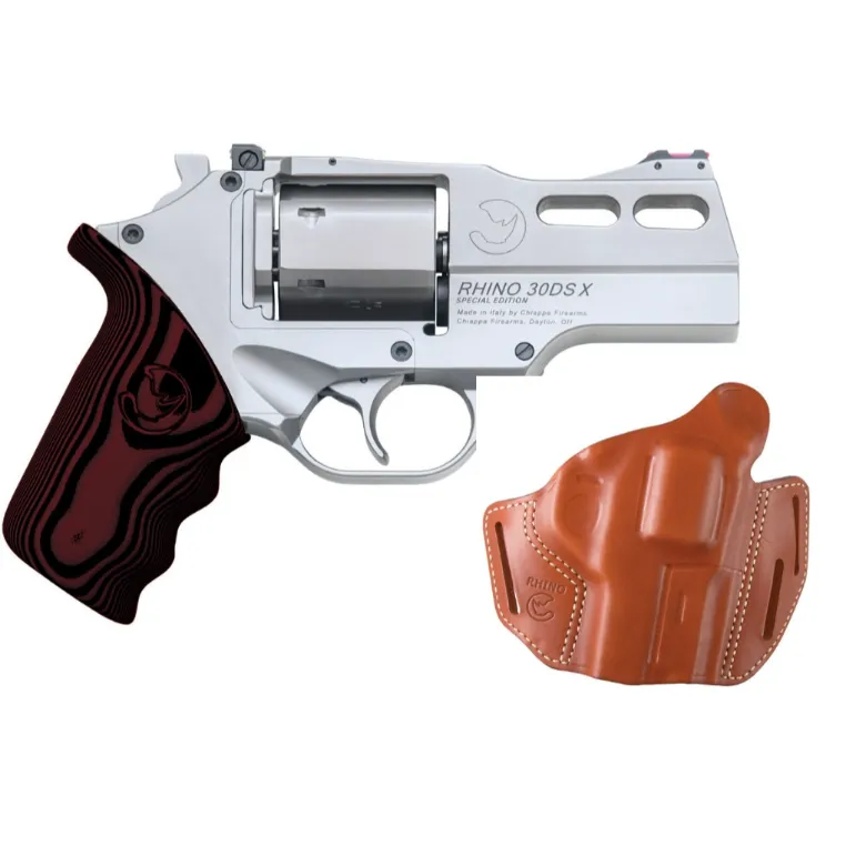 CHIAPPA FIREARMS RHINO 30DS SS 357MAG 3" HLSTR