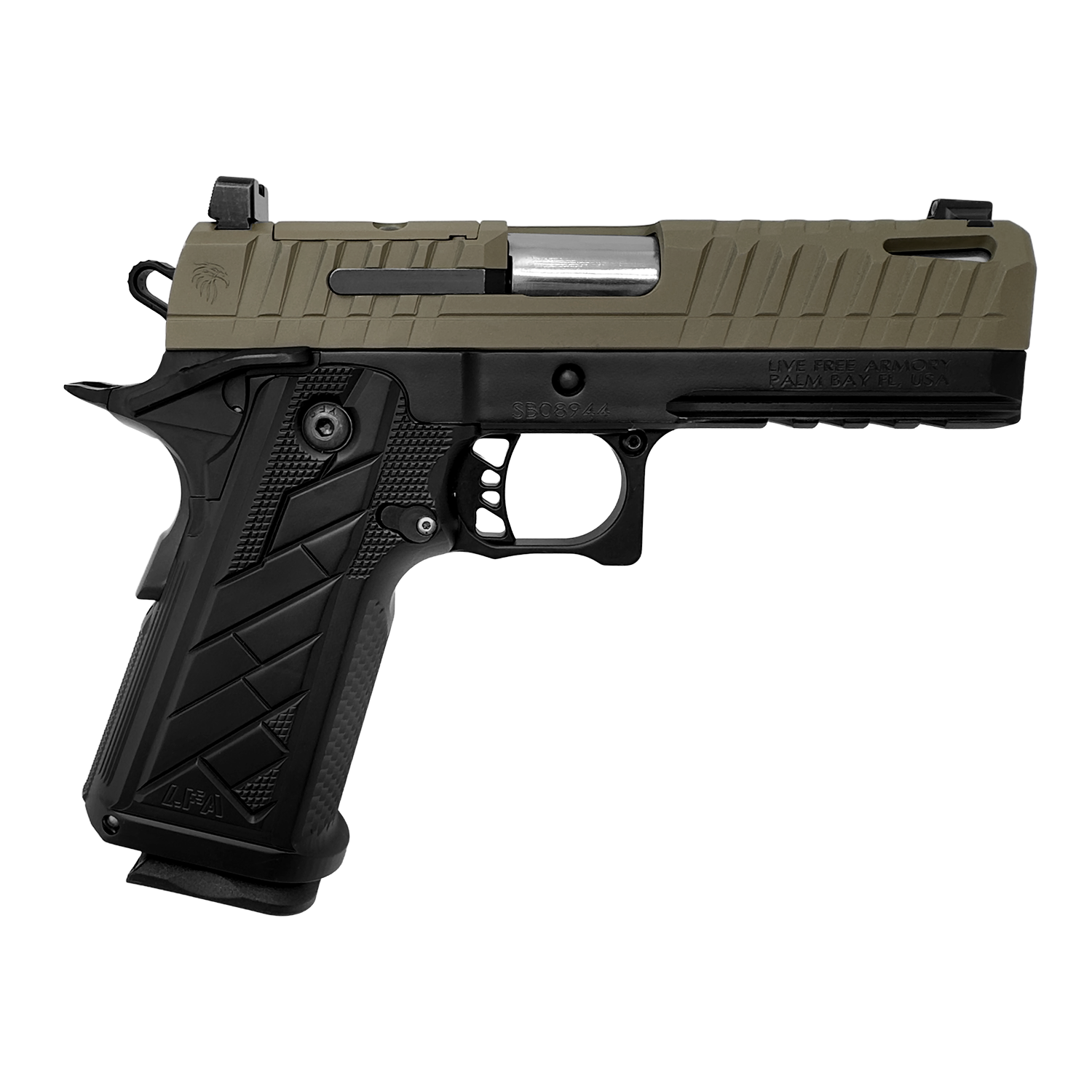 Live Free Armory Apollo 11 V2 Semi-Auto 1911 Pistol