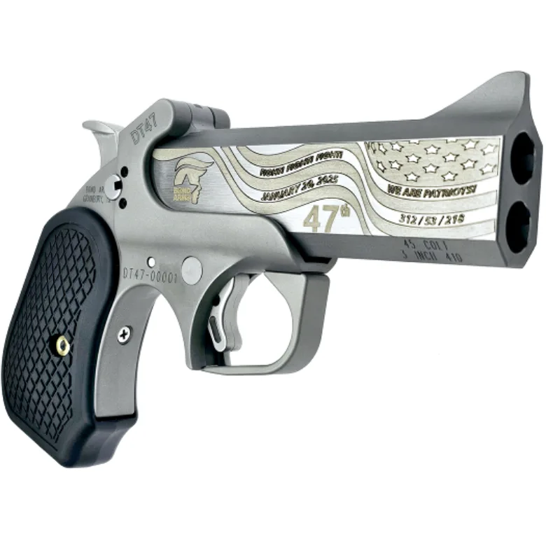 Bond Arms DT47 Trump Satin 45LC/410 Derringer – 4.25" Limited Edition