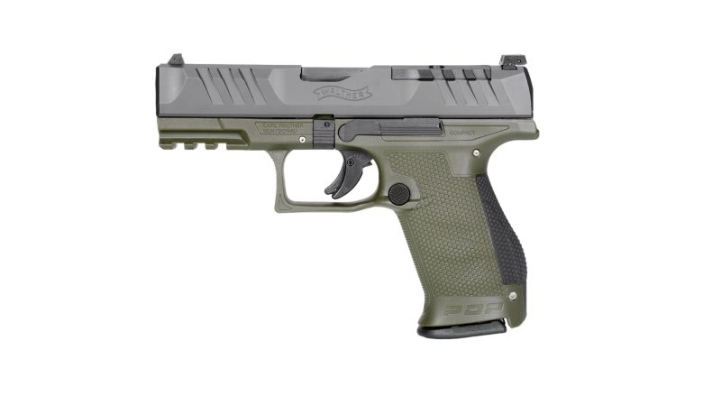 WALTHER ARMS PDP 9MM CPT 4" BLK/GRN OR 15+1