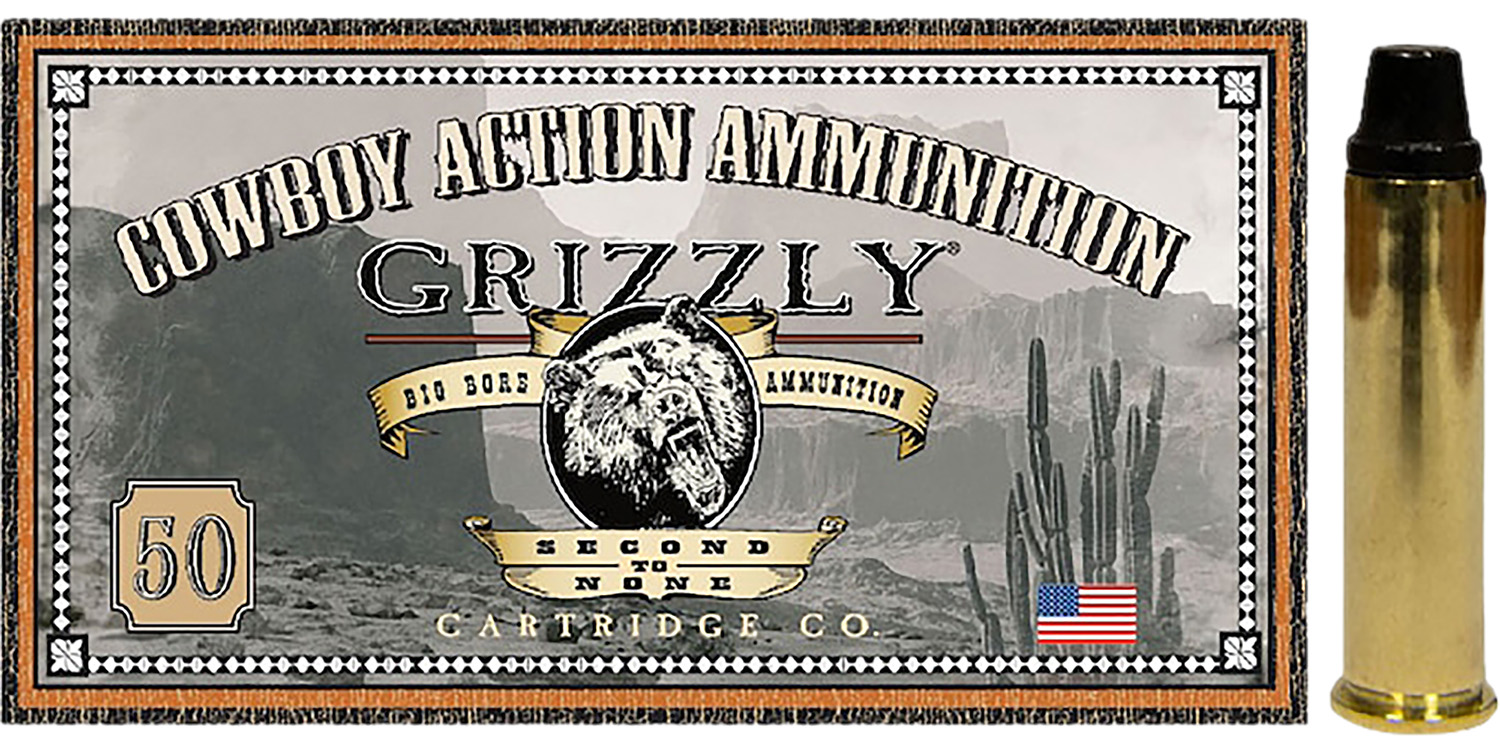 Grizzly Ammo 357Mag 158gr Semi Wad-Cutter 50Rd