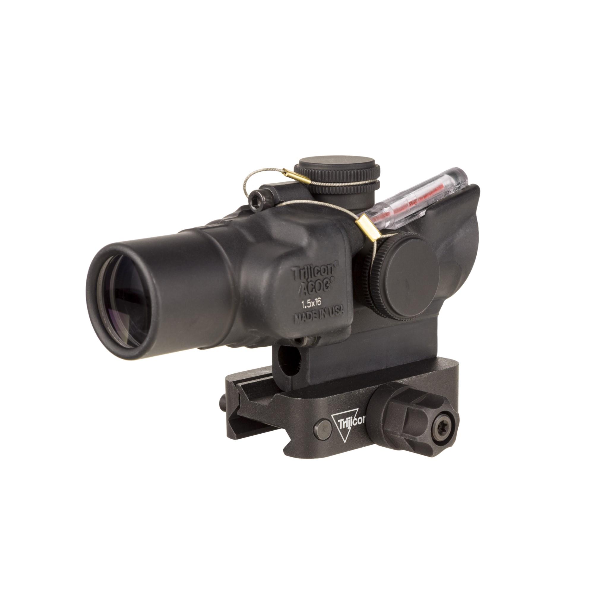 Trijicon ACOG 1.5x16mm Dual Illuminated Red Ring & 2 MOA Dot Scope - image 8 of 10