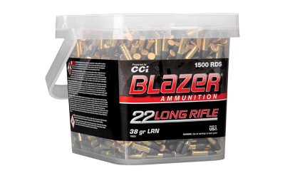 Blazer .22 LR 38gr LRN 1500rd Bucket
