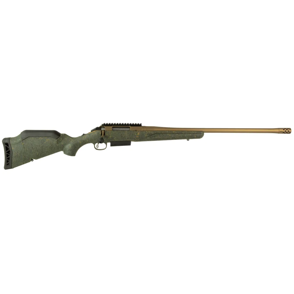 Ruger American Predator Green Splatter Gen II 450 Bushmaster 22" Rifle