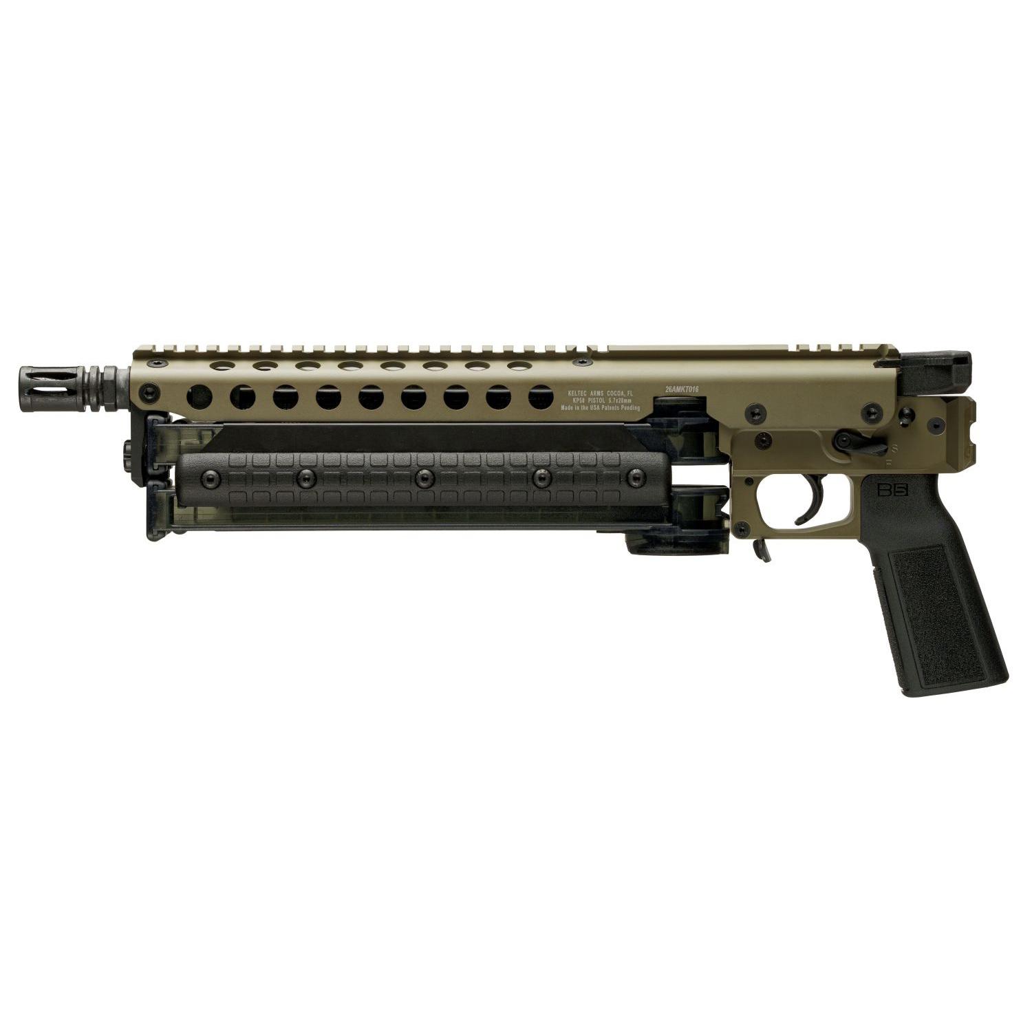 Kel-Tec KP50 Tan Semi-Auto Pistol