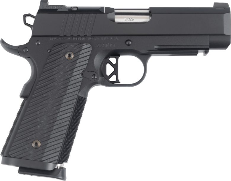 Dan Wesson 01798 TCP 45 ACP 8+1 4" Black G10 Grip