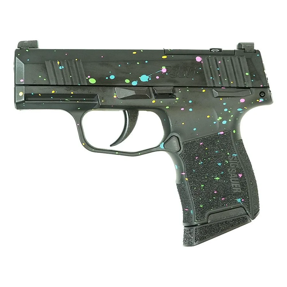 Sig Sauer P365 9mm Paint Splatter Optic Ready 3.1" 10rd MS