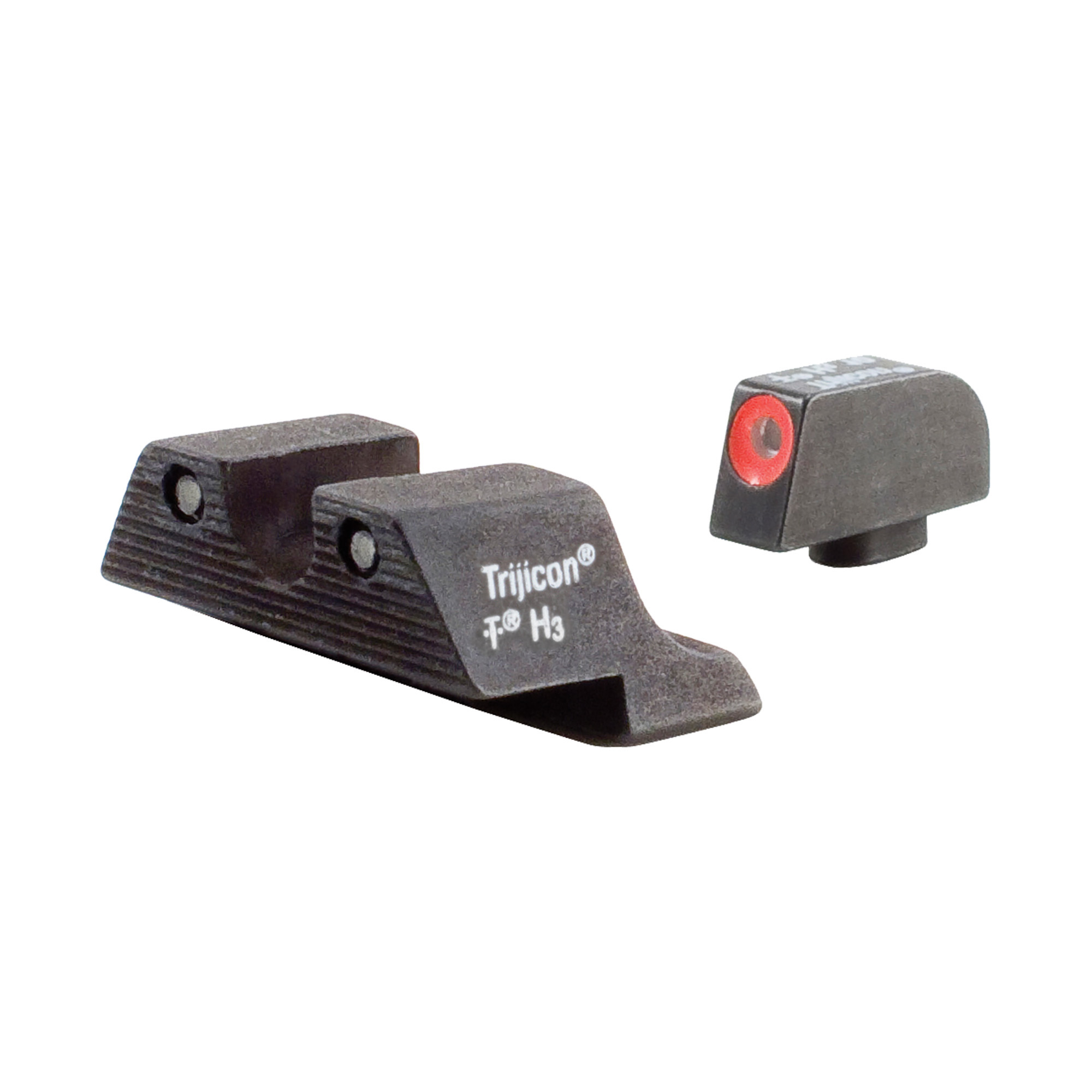 Trijicon HD Night Sights - Green Tritium with Orange Outline Front Sight for Glock