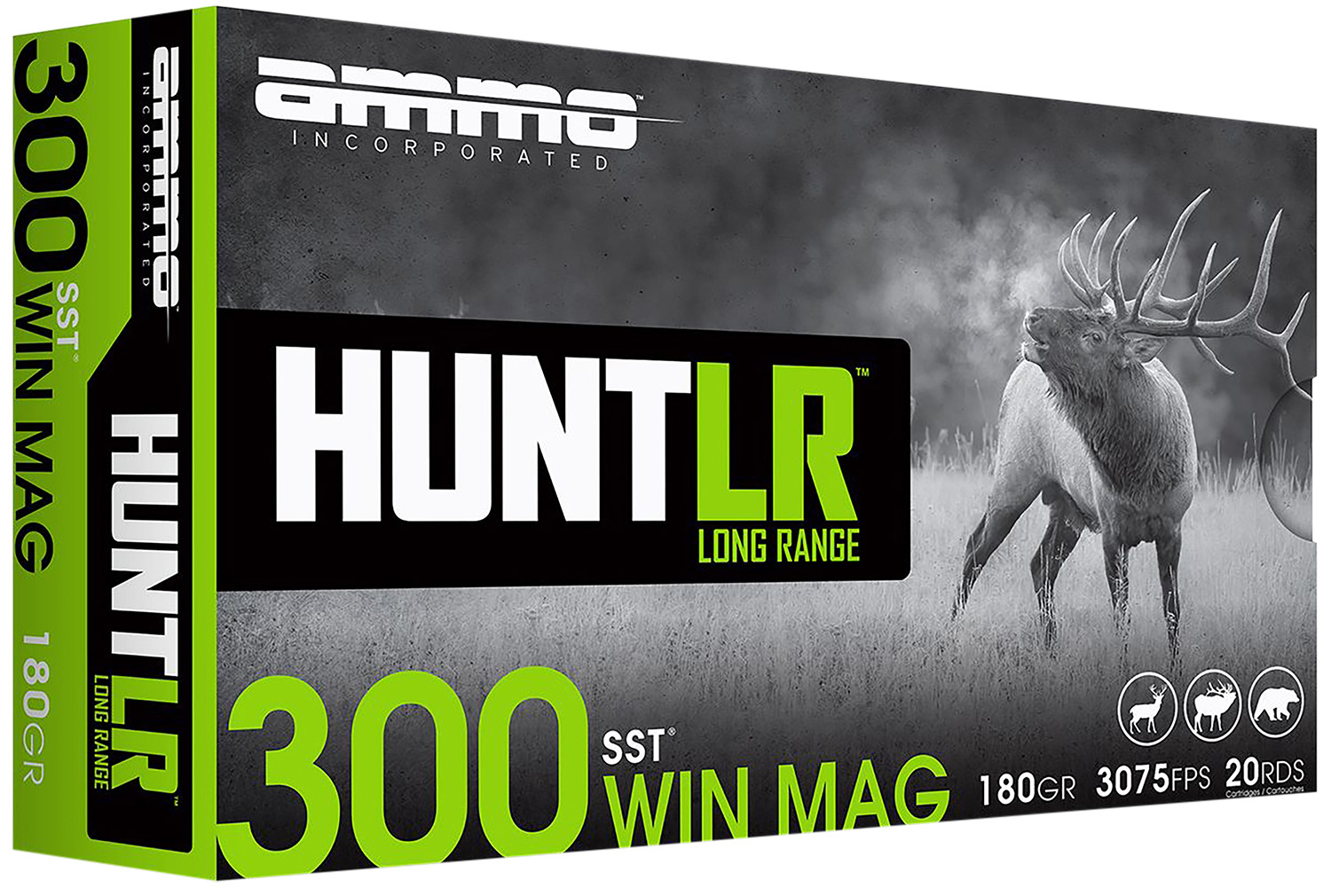 Ammo Inc 300WM180SSTA20 Signature 300Win Mag 180gr Super Shock Tip 20 Per Box/10 Case